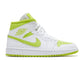 Nike Air Jordan 1 Mid 'White Lime' (W)